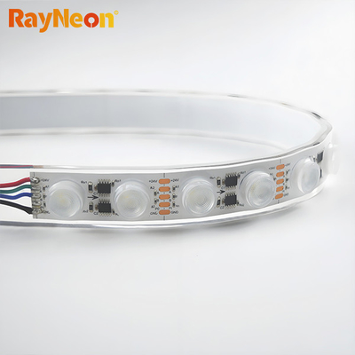 DC12V 24V Waterproof IP68 PU Neon Flex Swimming Pool Silicone Dimming LED Strip Lights