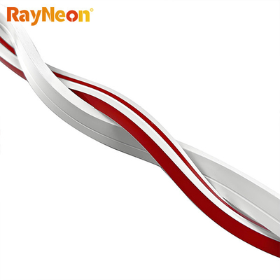 Side View Silicone Neon Tube 08*16mm Red LED Strip Lights IP67 Waterproof Customized