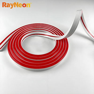 Side View Silicone Neon Tube 08*16mm Red LED Strip Lights IP67 Waterproof Customized