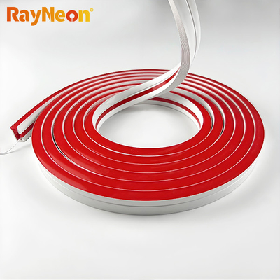 Side View Silicone Neon Tube 08*16mm Red LED Strip Lights IP67 Waterproof Customized