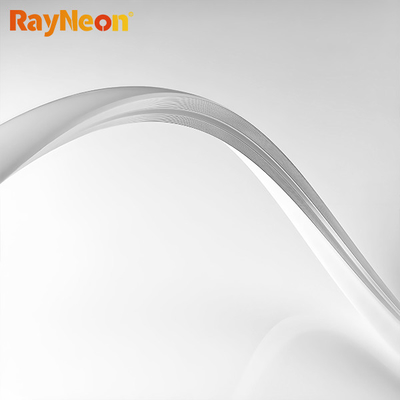 Fan Shaped Neon Light Silicone Tube 16 * 16mm Positive Light IP67 Waterproof Customized