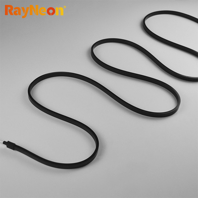 Full Black Outdoor LED Neon Strips 13*5mm Waterproof Flexible RGB LED Neon Light Strip