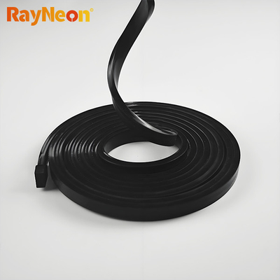 Full Black Outdoor LED Neon Strips 13*5mm Waterproof Flexible RGB LED Neon Light Strip