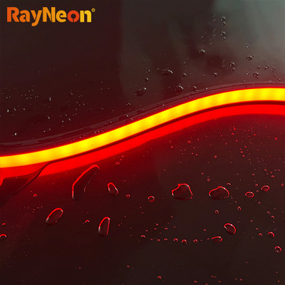 Full Black Neon Flex LED Strip 16*16 LED Neon Flex Warm White IP67 Waterproof