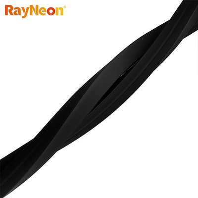 Full Black Neon Flex LED Strip 16*16 LED Neon Flex Warm White IP67 Waterproof