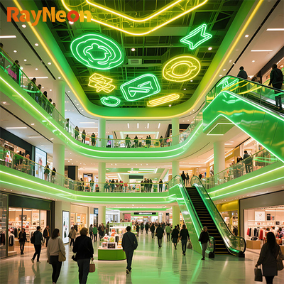 Flexible RGB LED Neon Sign 04*12mm Silicone Side View LED Neon Flex 5m 50m 100m 8W 12V 24V