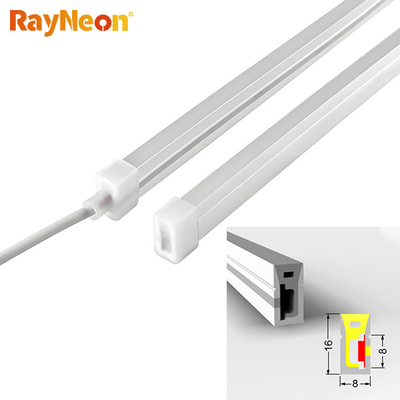 Silicone Waterproof Neon Lights 08*16mm 120LED/M Side View Neon LED Flexible 12V RGB