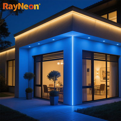 IP68 Waterproof Flexible Neon LED Strip 24V 24W RGB RGBW Outdoor LED Wall Washer Light