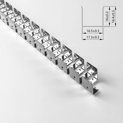 16*16 Metal Neon Light Accessories Flexible LED Neon Mounting Clips