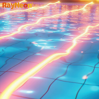 16 * 16mm IP68 Waterproof LED Neon Flex Strip Light Swimming Pool LED Neon Flex Outdoor