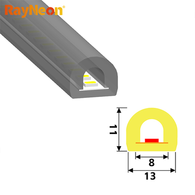 13*11 LED Silicone Neon Flexible Light Strip 180 Degree Circular Waterproof LED Neon Lights