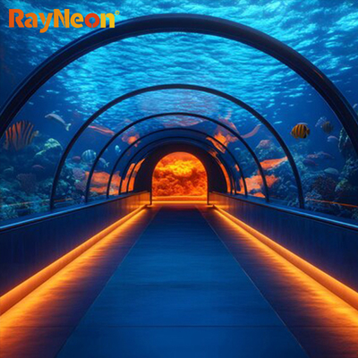 10 * 10 Neon LED Silicone Light Strip 180 Degree Flexible Waterproof Neon Strip Lights