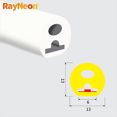 Outdoor Flexible Silicone Neon Strip Light 180 Degree Circular Waterproof LED Neon Lights
