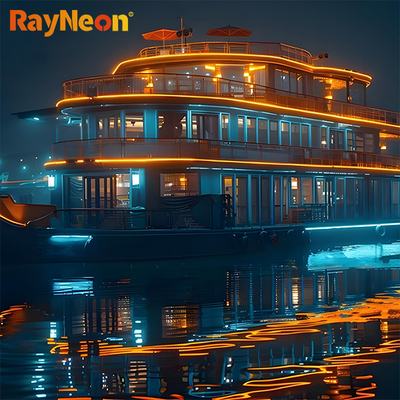 IP68 Waterproof Neon Flex LED Strip Lights Solid PU Swimming Pool LED Strip Lights