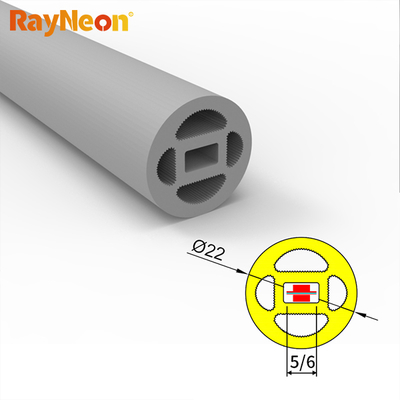 IP67 Circular Silicone Neon LED Flex 360° SMD2835 LED Neon Flexible Strip Light