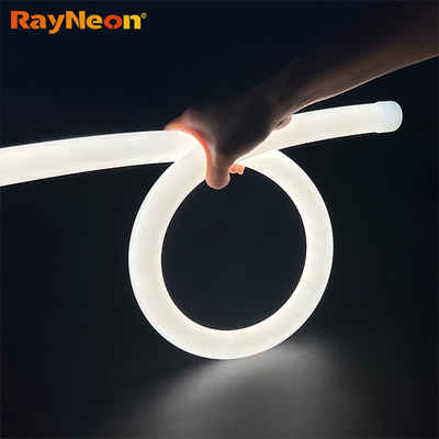 UV Resistant Silicone Circular LED Neon Flex 360° IP67 Flexible Neon LED Strip Light