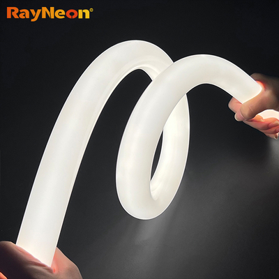 UV Resistant Silicone Circular LED Neon Flex 360° IP67 Flexible Neon LED Strip Light