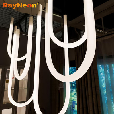 UV Resistant Silicone Circular LED Neon Flex 360° IP67 Flexible Neon LED Strip Light