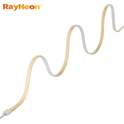 D Shaped Flexible 8mm Wide COB Neon LED Strip Silicone Waterproof Embedded LED Light Strips
