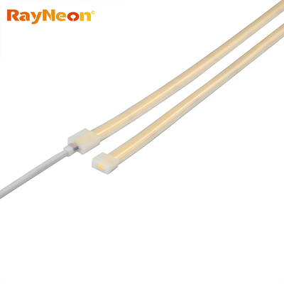 D Shaped Flexible 8mm Wide COB Neon LED Strip Silicone Waterproof Embedded LED Light Strips