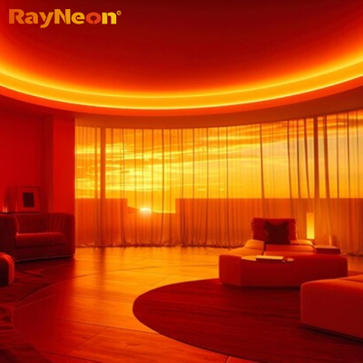 10mm Wide RGB COB LED Flexible Strip Lights 24V IP67 Flexible LED Neon Light Strip