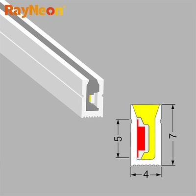 04*07mm Side View IP67 Waterproof Neon Lights Indoor Outdoor 24V RGB LED Neon Flex