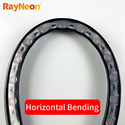 Top And Side Bend Flexible LED Neon Strip Lights 24V Silicone Flex LED Wall Washer IP65