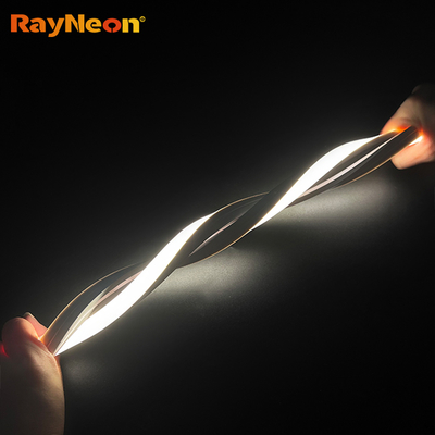 Silicone flexible waterproof LED neon light 12 * 12mm indoor and outdoor neon decorative lights