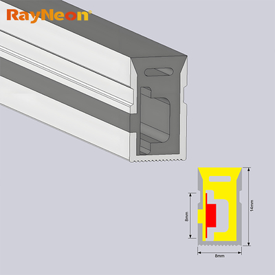 Silicone Waterproof Neon Lights 08*14mm 120LED/M Side View Neon LED Flexible 12V RGB