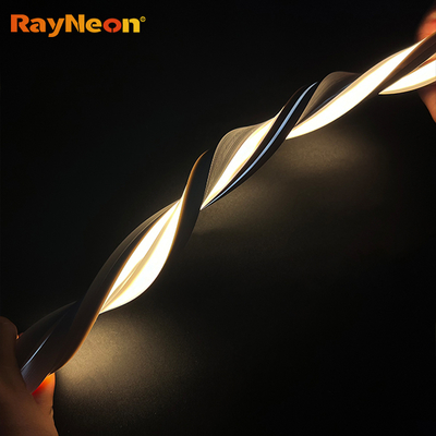 Waterproof neon light 24V 12 * 12 SMD2835 flexible color RGB IP67 LED silicone light strip suitable for indoor and outdoor use