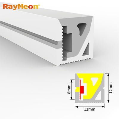 Waterproof neon light 24V 12 * 12 SMD2835 flexible color RGB IP67 LED silicone light strip suitable for indoor and outdoor use