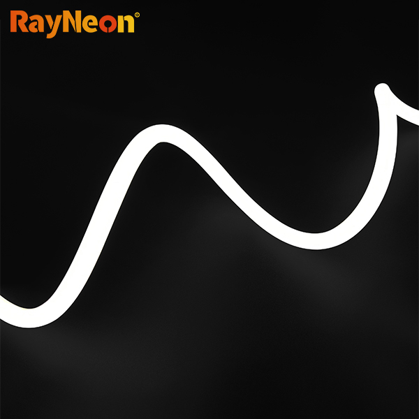 Outdoor Flexible Silicone Neon Strip Light 180 Degree Circular Waterproof LED Neon Lights